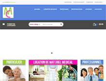 Tablet Screenshot of medicalconcept.fr